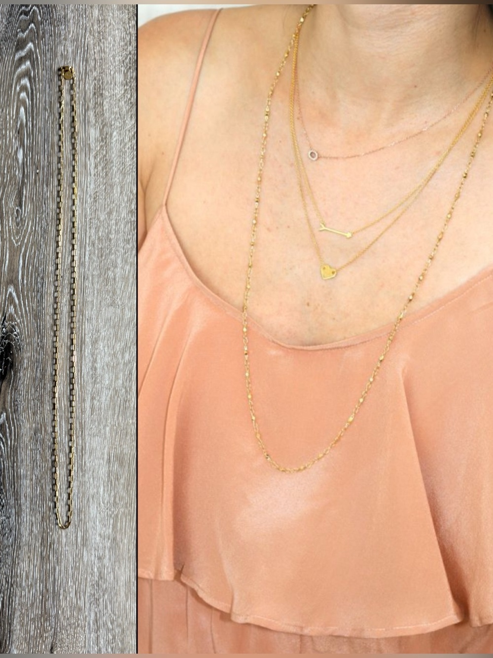 🧸 Stella & Dot | Long Gold Chain Necklace